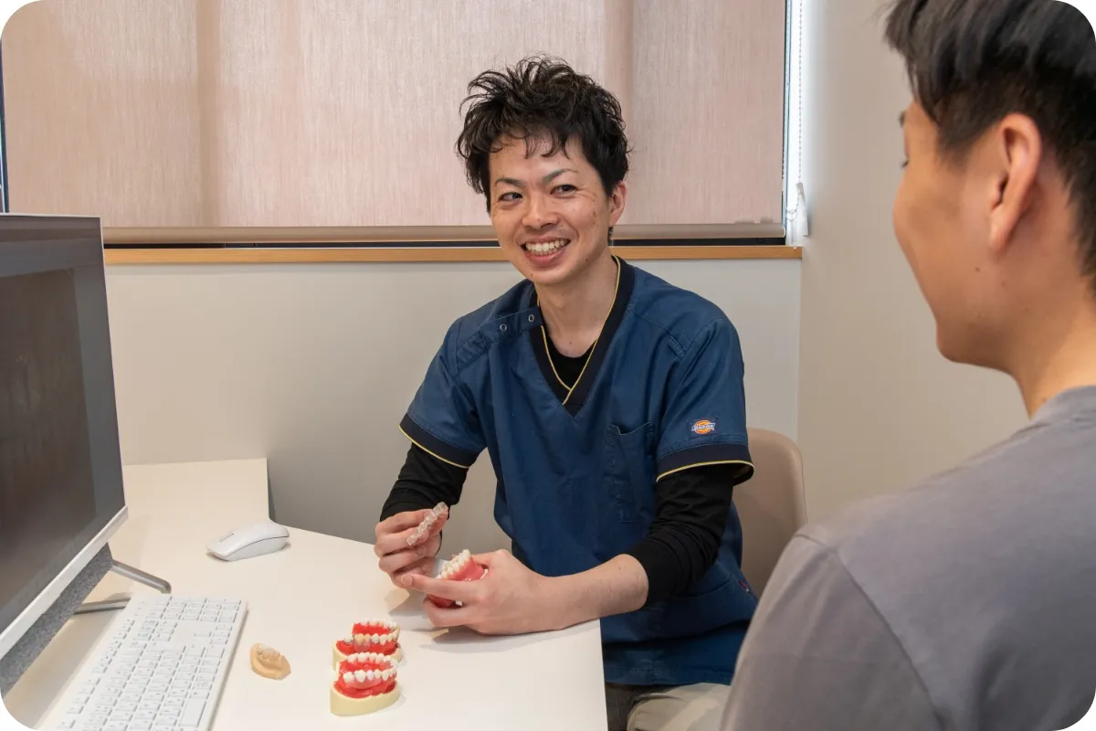 患者さんの希望に沿った治療内容をご提案